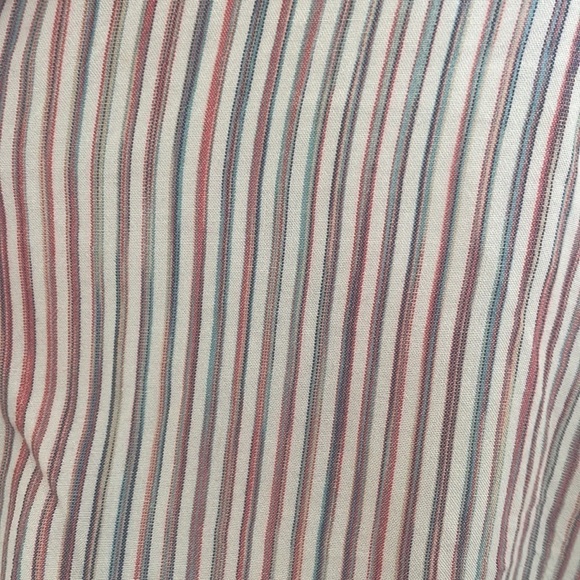 Ellison Striped Cotton Blend Blouse Size Medium - Picture 2 of 4